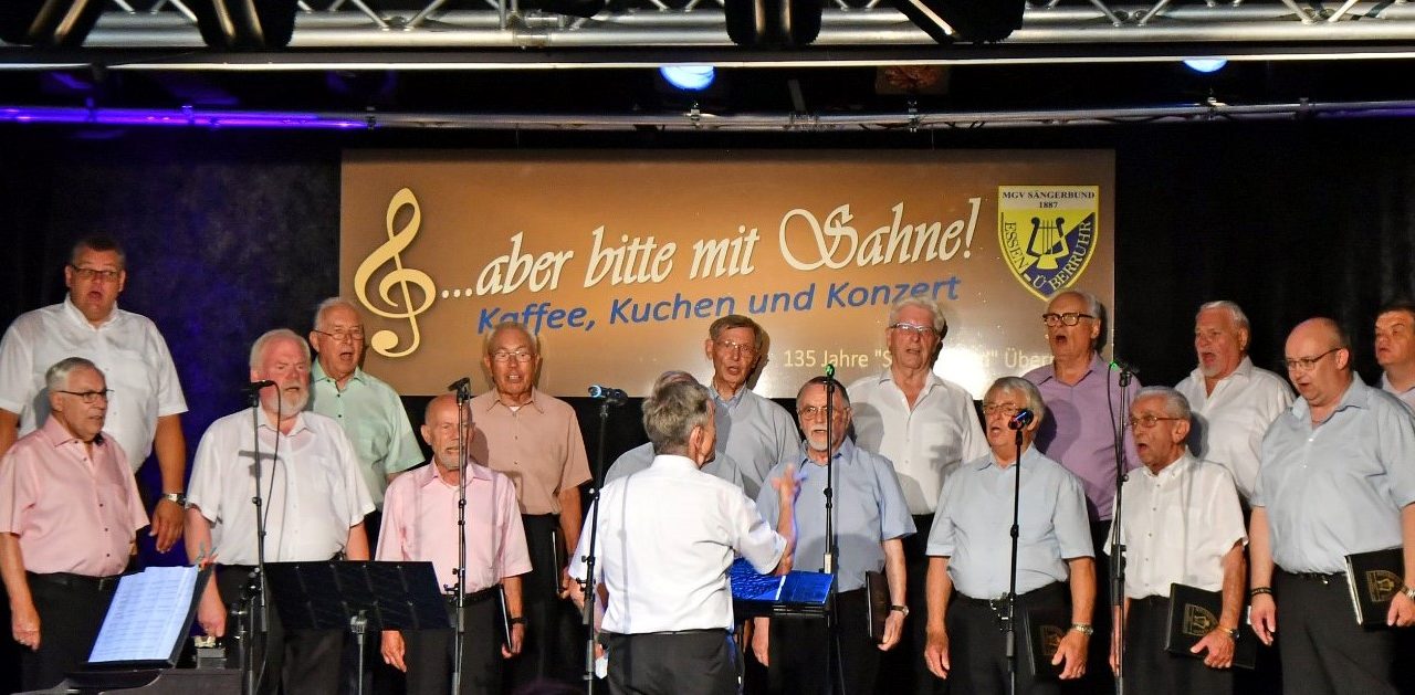 Sängerbund Überruhr begeistert mit Kaffee, Kuchen und Jubel-Konzert