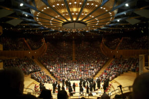 Bild vom großen Saal der Kölner Philharmonie
